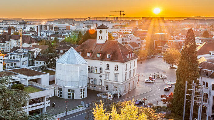 Panoramaaufnahme von Sindelfingen