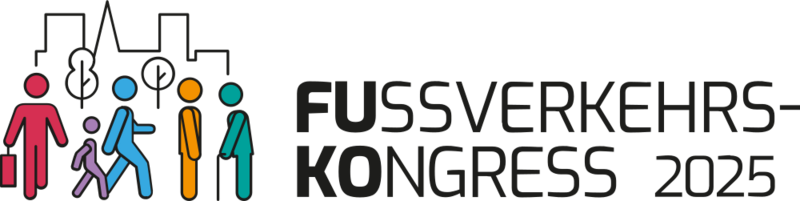 Logo des Fußverkehrskongresses 2025